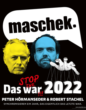 maschek - Das war 2022, Foto: hans-leitner.at, Grafik: stefanbiedermann.com